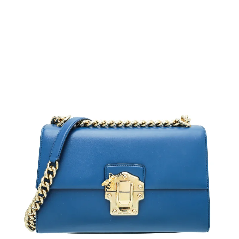 Modern Chic Discounts Dolce & Gabbana Blue Lucia Bee Large Bag The Handbag Sale You've Been Waiting For Modern Chic Discounts Dolce & Gabbana Blue Lucia Bee Large Bag The Handbag Sale You've Been Waiting For