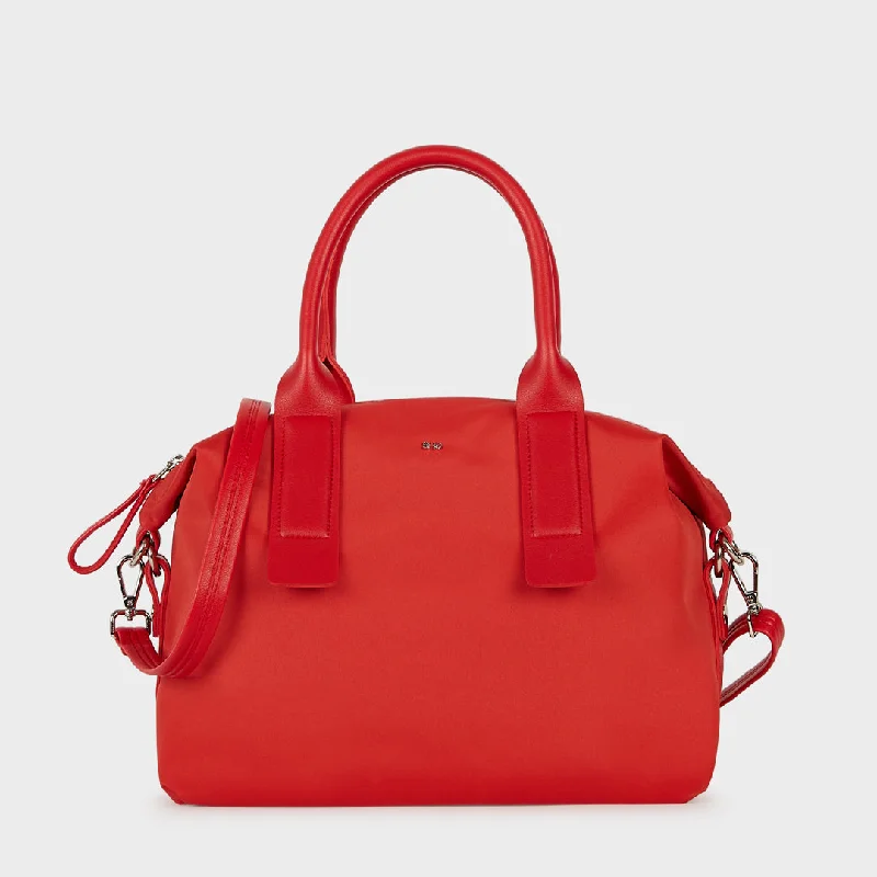 Budget Friendly NOLAN MEDIUM NYLON HANDBAG SCARLET The Best Handbag Sale Of The Season Budget Friendly NOLAN MEDIUM NYLON HANDBAG SCARLET The Best Handbag Sale Of The Season