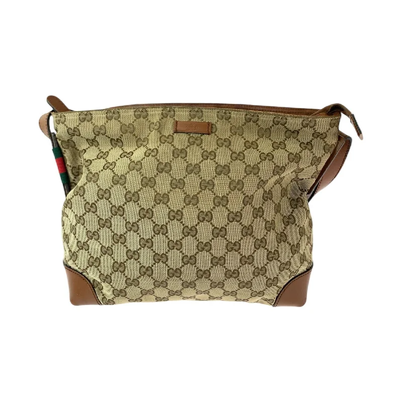 Trendy Fashion Sale Gucci GG Canvas Shoulder Bag Brown Trendy Totes, Shop & Save