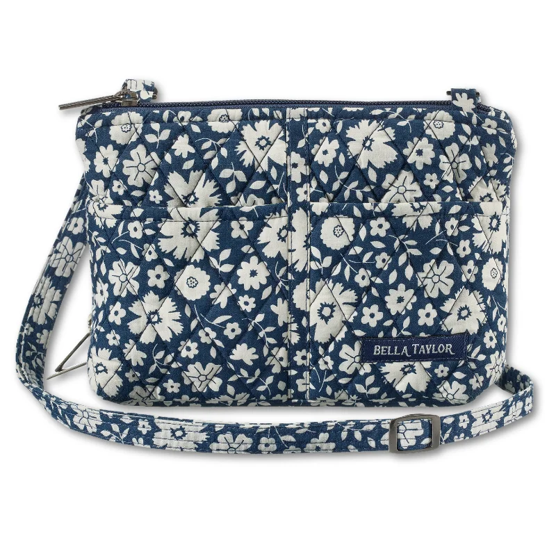 Luxe Style Discounts Bicolor Floral Navy Essentials Wallet Crossbody The Ultimate Sale On Must-Have Handbags Luxe Style Discounts Bicolor Floral Navy Essentials Wallet Crossbody The Ultimate Sale On Must-Have Handbags