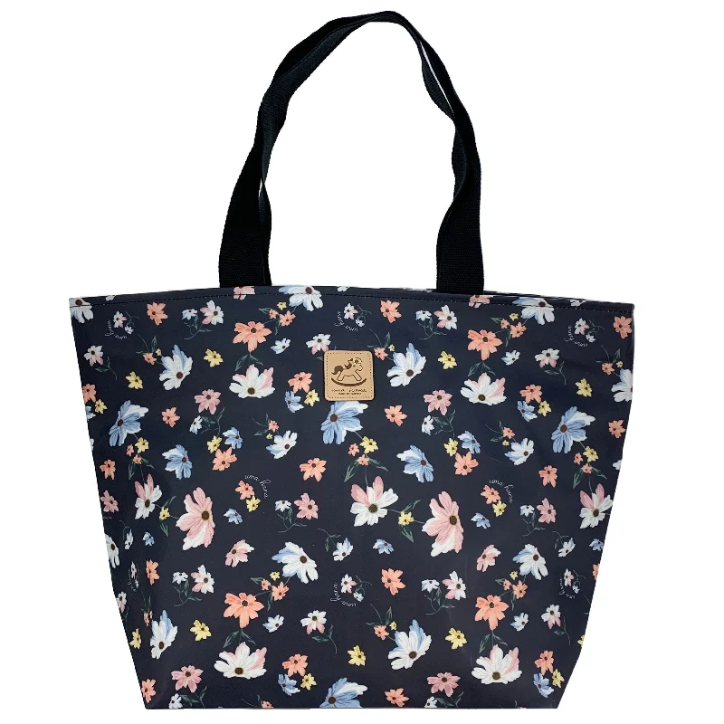 Luxurious Bags With Limited-Time Offers Black Floral Meadows Large Travel Tote Designer-Inspired Bags At Reduced Prices Luxurious Bags With Limited-Time Offers Black Floral Meadows Large Travel Tote Designer-Inspired Bags At Reduced Prices