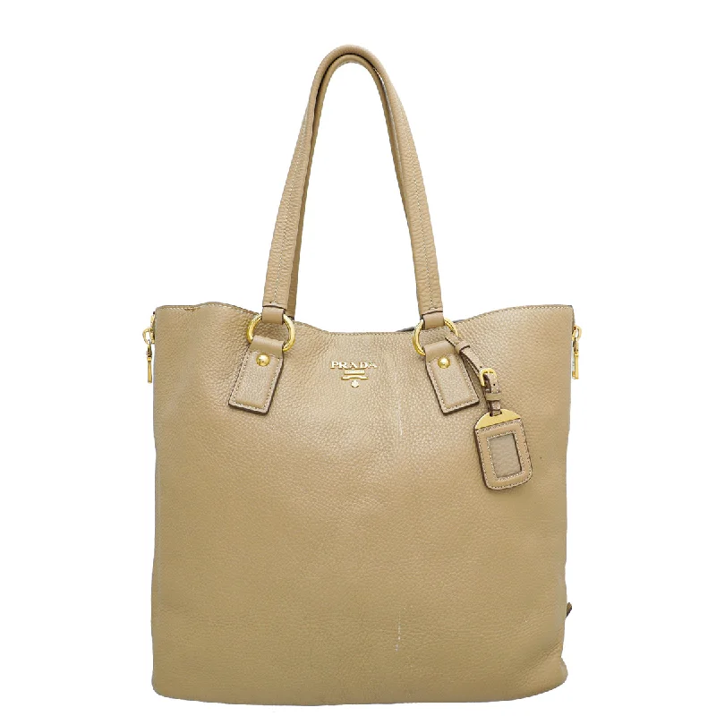Urban Elegance Deals Prada Beige Vitello Daino Side Zip Tote Large Bag Trendy & Timeless Bags, Now On Sale Urban Elegance Deals Prada Beige Vitello Daino Side Zip Tote Large Bag Trendy & Timeless Bags, Now On Sale