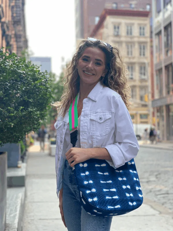 Luxury Bags On Sale Blue Shibori City Bag with Green and Pink Strap Only $38 + FREE Strap Stylish Bags At Unbeatable Prices – Shop Now Luxury Bags On Sale Blue Shibori City Bag with Green and Pink Strap Only $38 + FREE Strap Stylish Bags At Unbeatable Prices – Shop Now