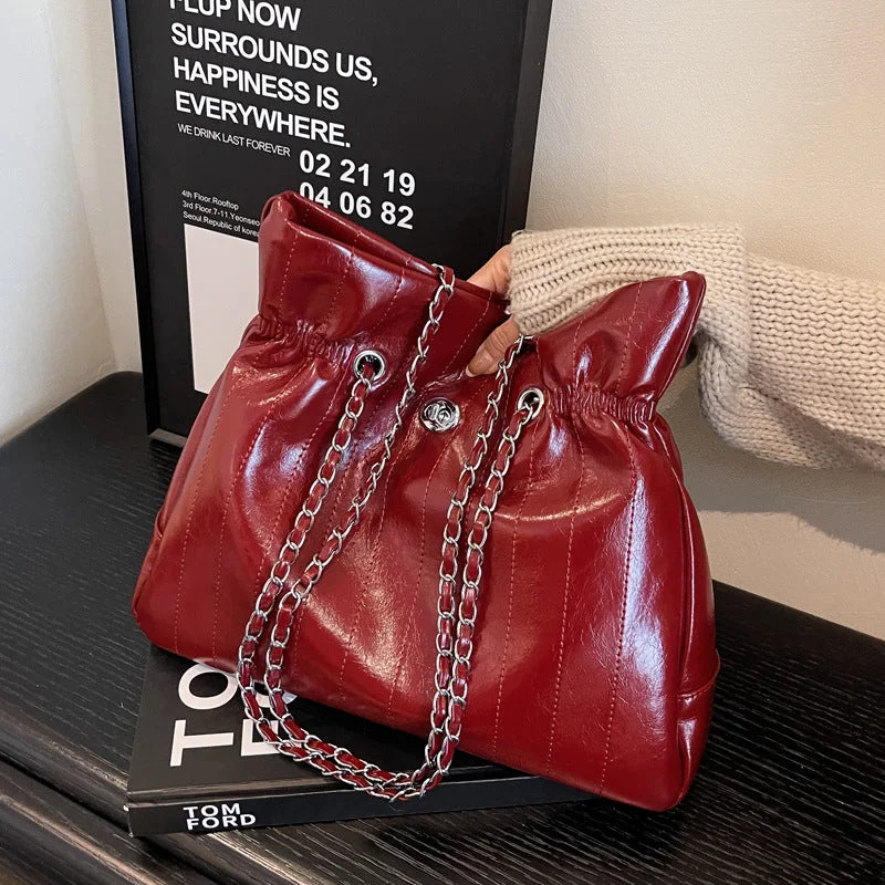 Urban Fashion Wholesale PU Chain Large Capacity Crossbody Tote Bag JDC-SD-Biaoxiu002 Timeless Handbags, Flash Sale Urban Fashion Wholesale PU Chain Large Capacity Crossbody Tote Bag JDC-SD-Biaoxiu002 Timeless Handbags, Flash Sale