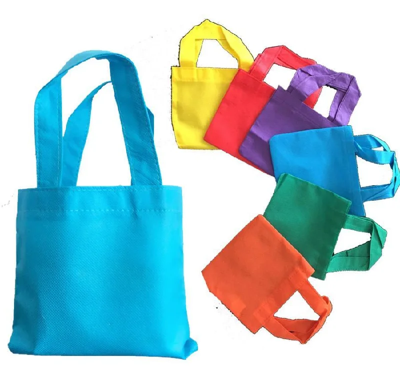 Sleek Style Discounts 12-PACK MINI 6" Non Woven Tote Bag - NTB6 (CLOSEOUT) Sleek Bags, Perfect Prices Sleek Style Discounts 12-PACK MINI 6" Non Woven Tote Bag - NTB6 (CLOSEOUT) Sleek Bags, Perfect Prices