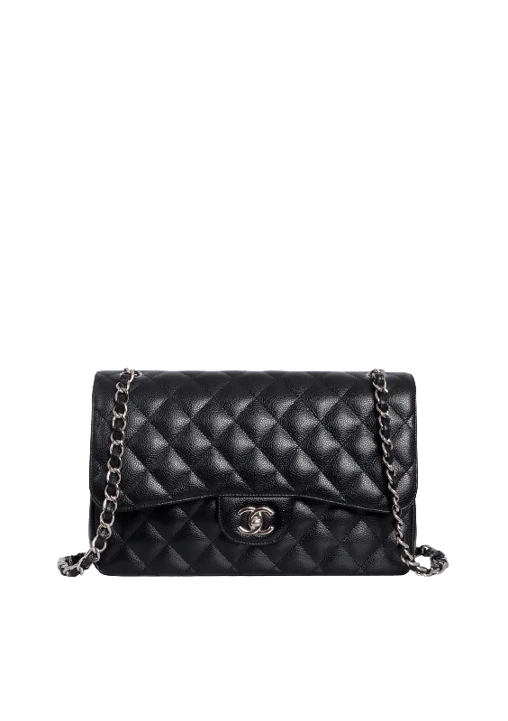 Seasonal Fashion JUMBO CLASSIC DOUBLE FLAP CAVIAR Designer-Inspired Bags, Best Prices Seasonal Fashion JUMBO CLASSIC DOUBLE FLAP CAVIAR Designer-Inspired Bags, Best Prices