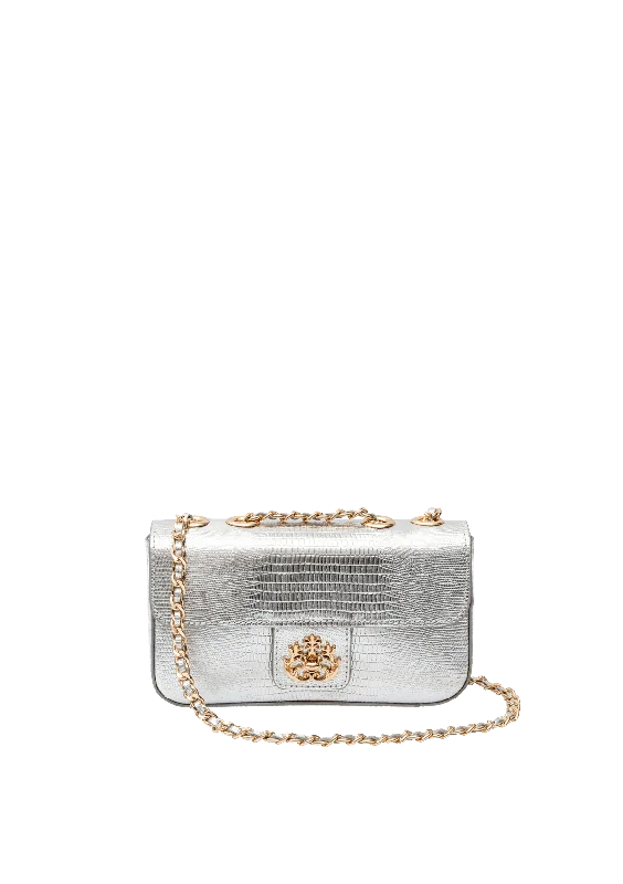 Stay Ahead In Style BOLSA ANNE  EM COURO LIZARD Best Handbag Sale Of The Season