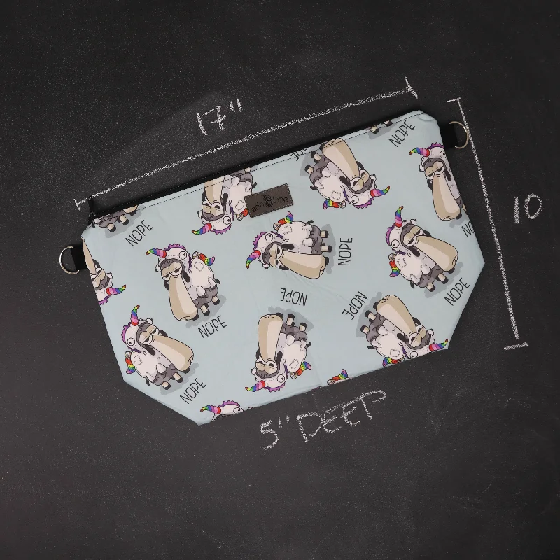 Stay Ahead In Style Large Zip Top Project Bag with Crossbody Strap in Larry "Nope." Chic Bags, Shop Now Stay Ahead In Style Large Zip Top Project Bag with Crossbody Strap in Larry "Nope." Chic Bags, Shop Now