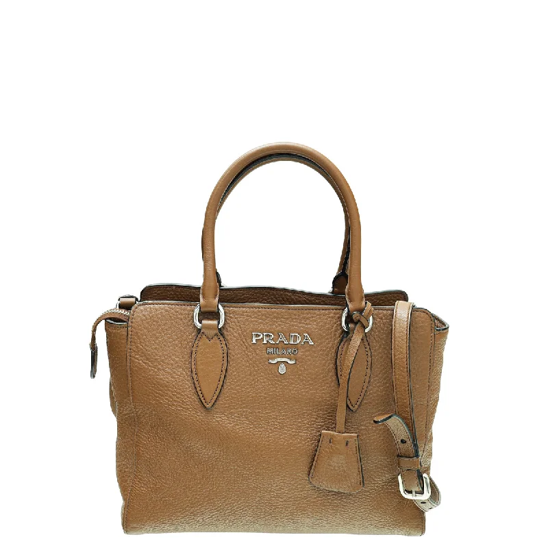 Fashion Deal Prada Brown Vitello Phenix Convertible Tote Bag Affordable Elegance, Grab Yours Fashion Deal Prada Brown Vitello Phenix Convertible Tote Bag Affordable Elegance, Grab Yours