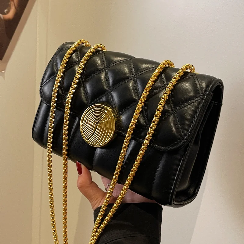 Handbag For Fashion Wholesale 2023 Lingge Chain PU Single Shoulder Crossbody Bag Timeless Handbags At Reduced Prices Handbag For Fashion Wholesale 2023 Lingge Chain PU Single Shoulder Crossbody Bag Timeless Handbags At Reduced Prices