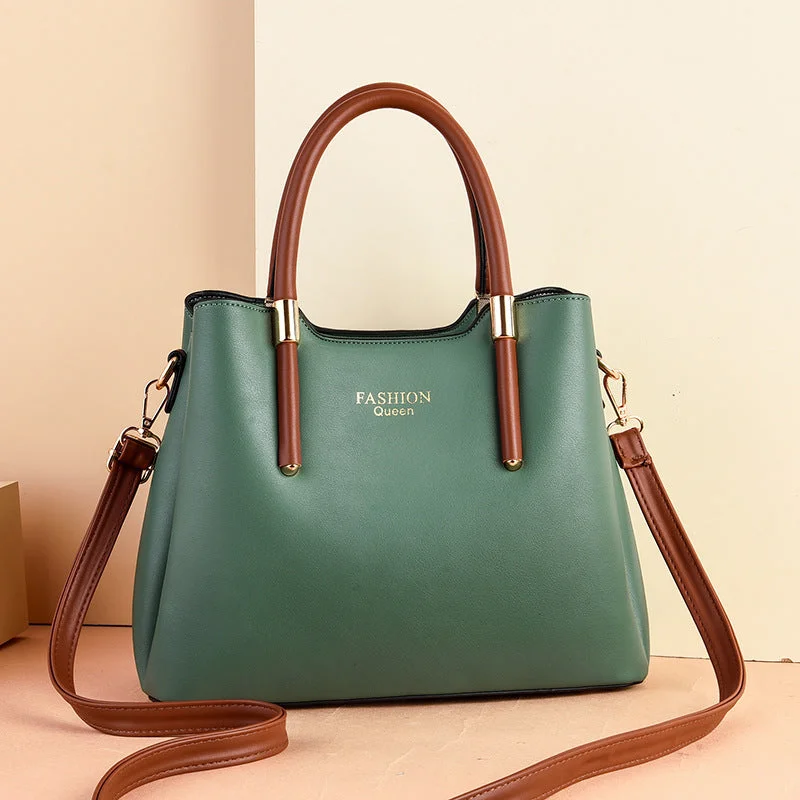 Hot Deals Wholesale Large Capacity PU Shoulder Bag Limited-Time Handbag Sale