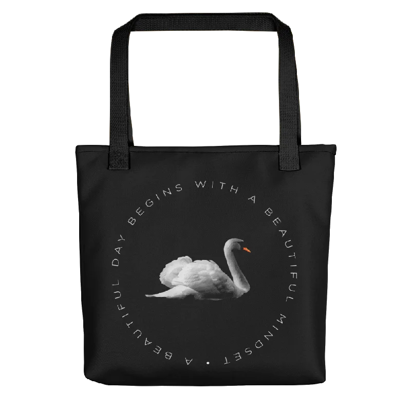 Handbag For Women a Beautiful day begins with a beautiful mindset Tote bag Sleek Bags, Perfect Prices