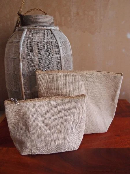 Special Offer For You Zippered Jute / Canvas Pouch Cosmetic Bag with Gusset Handbag Deals You'll Love Special Offer For You Zippered Jute / Canvas Pouch Cosmetic Bag with Gusset Handbag Deals You'll Love