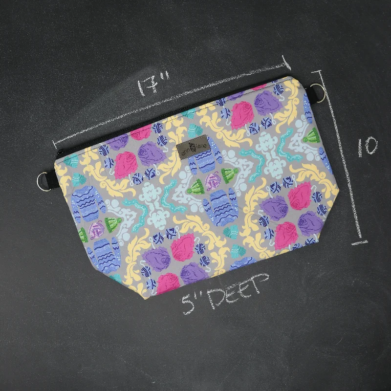 Discount Extravaganza Large Zip Top Project Bag with Crossbody Strap in the Feeling of Finished Statement Bags With Exclusive Savings