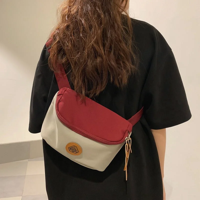 Elegant Fashion Offers Wholesale Nylon Simple Color Matching Crossbody Bag Chest Bag JDC-SD-Lings006 Best Handbag Sale Of The Season Elegant Fashion Offers Wholesale Nylon Simple Color Matching Crossbody Bag Chest Bag JDC-SD-Lings006 Best Handbag Sale Of The Season