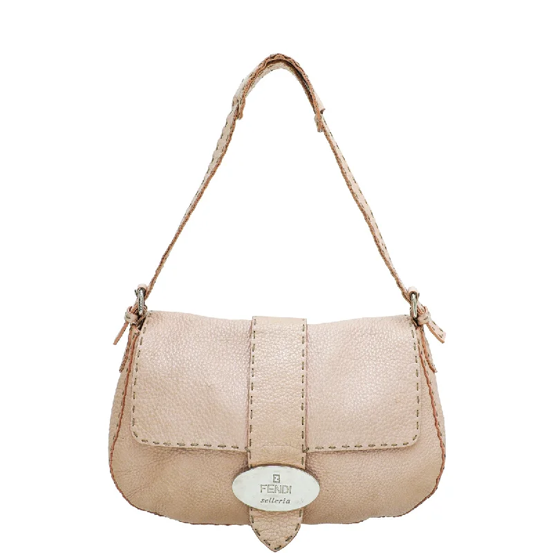 High-Quality Bags Fendi Metallic Light Pink Selleria Flap Shoulder Bag Trendy Backpacks, Huge Markdowns High-Quality Bags Fendi Metallic Light Pink Selleria Flap Shoulder Bag Trendy Backpacks, Huge Markdowns
