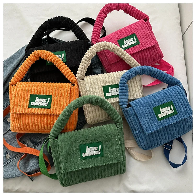 Discounted Designer Bags For Clearance Sale Wholesale Corduroy Shoulder Casual Messenger Bag JDC-SD-Feil004 Limited-Time Handbag Sale Discounted Designer Bags For Clearance Sale Wholesale Corduroy Shoulder Casual Messenger Bag JDC-SD-Feil004 Limited-Time Handbag Sale