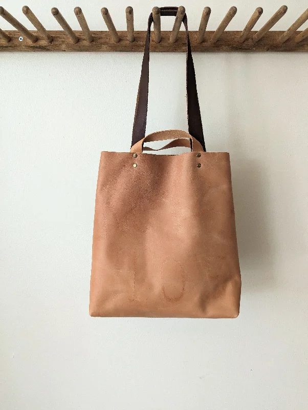 Exclusive Designer Style Deals Natural Veg Tan Leather Tote - Unisex - One of a kind Timeless Handbags, Flash Sale Exclusive Designer Style Deals Natural Veg Tan Leather Tote - Unisex - One of a kind Timeless Handbags, Flash Sale
