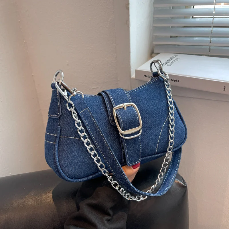 Bags For College Students On A Budget Wholesale Denim One Shoulder Underarm Square Bag Affordable Elegance With High-Quality Bags Bags For College Students On A Budget Wholesale Denim One Shoulder Underarm Square Bag Affordable Elegance With High-Quality Bags