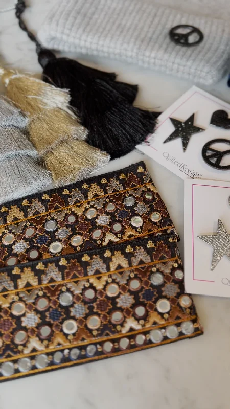 Premium Style Offers Future Bag Accessories: Koala Bands Black and Gold Multi Statement Bags, Shop Today Premium Style Offers Future Bag Accessories: Koala Bands Black and Gold Multi Statement Bags, Shop Today