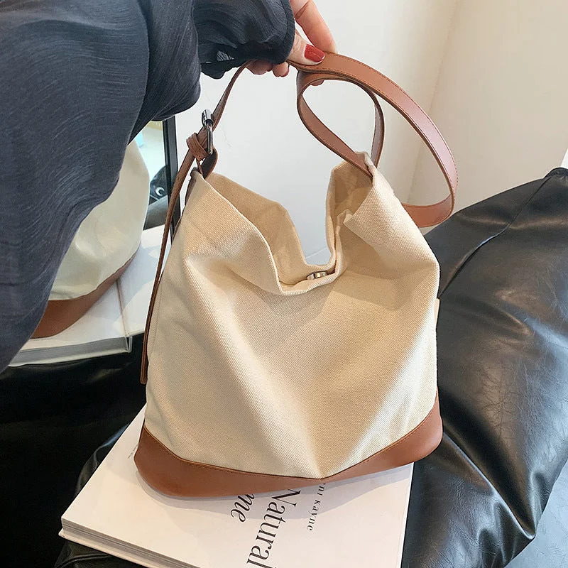 Elevated Casual Discounts Wholesale PU Simple Large Capacity Spliced Tote Bag Elegant Purses, Shop & Save Elevated Casual Discounts Wholesale PU Simple Large Capacity Spliced Tote Bag Elegant Purses, Shop & Save