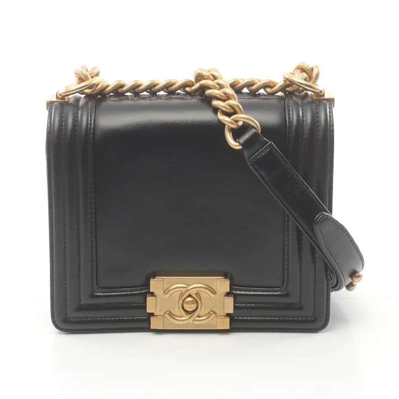 Stylish Yet Affordable Bags Chanel Boy Leather Shoulder Bag Black The Handbag Sale You've Been Waiting For Stylish Yet Affordable Bags Chanel Boy Leather Shoulder Bag Black The Handbag Sale You've Been Waiting For