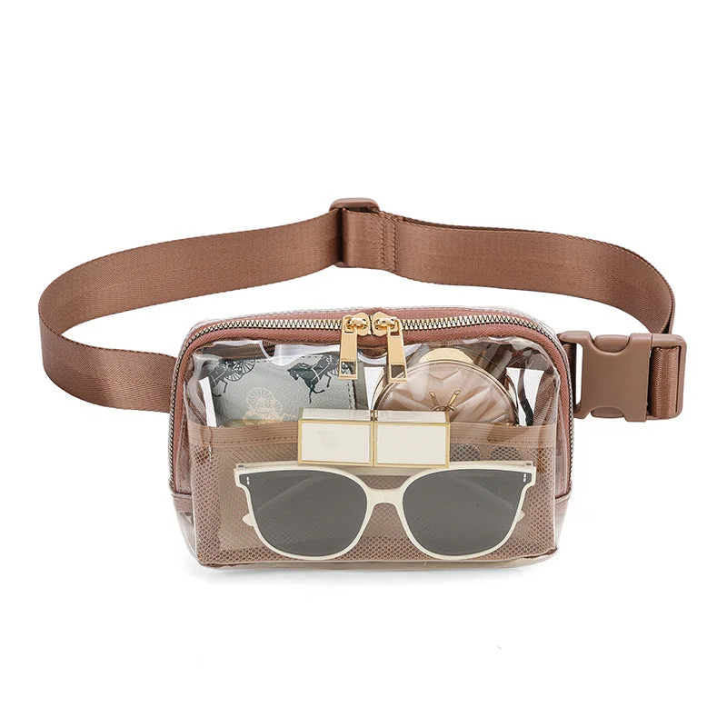 Chic Style, Always In Vogue Wholesale TPU Transparent Waist Bag Nylon Waterproof Chest Bag JDC-SD-PaiW001 Chic Handbags At Special Promotional Prices Chic Style, Always In Vogue Wholesale TPU Transparent Waist Bag Nylon Waterproof Chest Bag JDC-SD-PaiW001 Chic Handbags At Special Promotional Prices