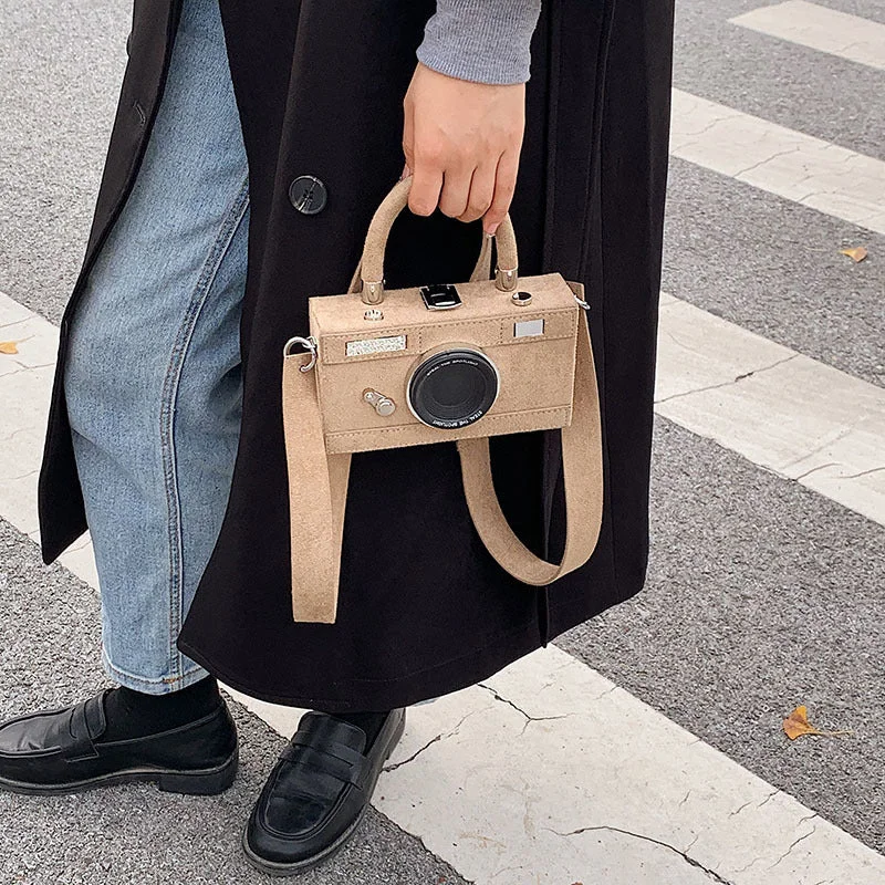 Chic Trend Collection Wholesale PU Suede Camera Bag Elegant Bags With Limited Stock Available Chic Trend Collection Wholesale PU Suede Camera Bag Elegant Bags With Limited Stock Available