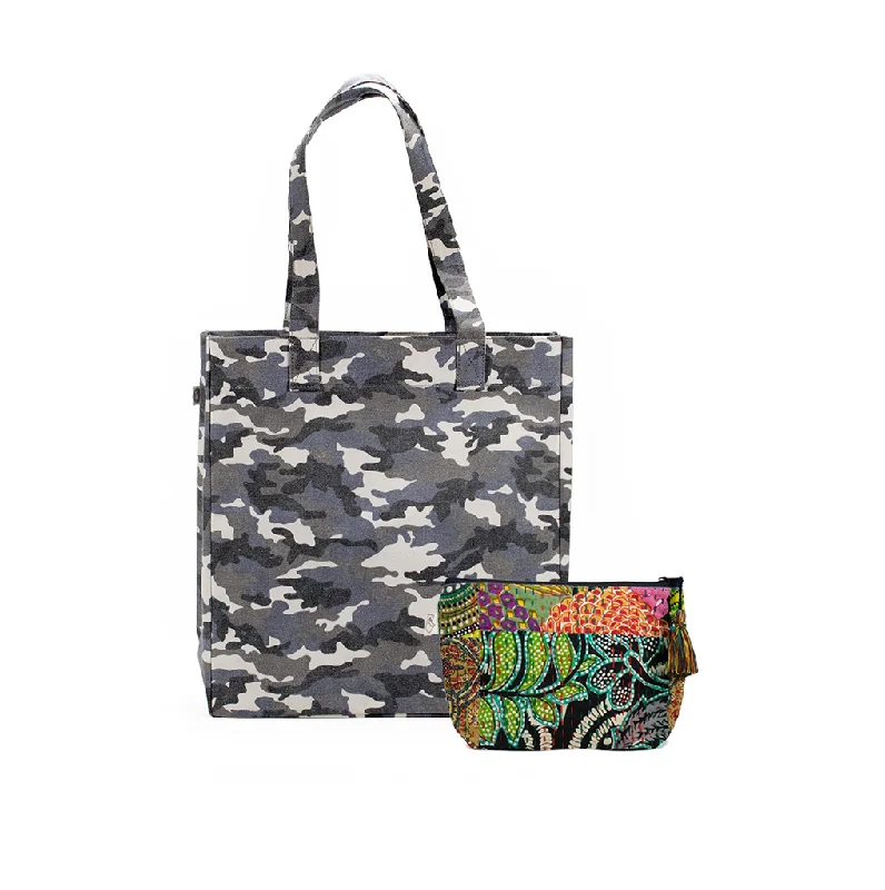 Top Deals Grey Camo Upright Bag with Dark Multi Boho Makeup Bag (Only $50 with code: GIFT50) Statement Bags At Unbelievable Discounts – Shop Today Top Deals Grey Camo Upright Bag with Dark Multi Boho Makeup Bag (Only $50 with code: GIFT50) Statement Bags At Unbelievable Discounts – Shop Today