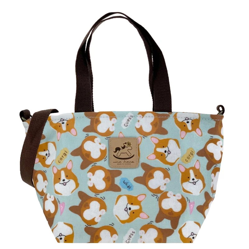 Luxury Bags For Working Professionals Honeydew Green Corgi Momo Mini Travel Tote Grab Your Favorite Handbags For Less