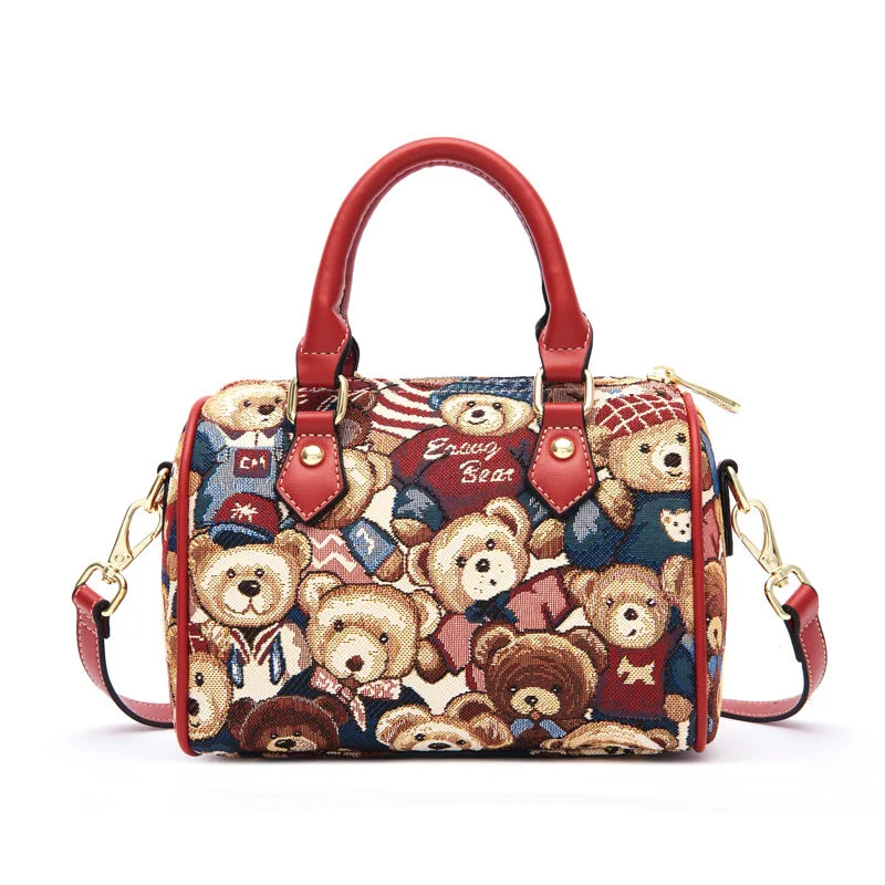Top Deals Wholesale Canvas Bear One Shoulder Diagonal Straddle Handbag JDC-SD-Aida001 The Bag Sale You've Been Waiting For Is Here Top Deals Wholesale Canvas Bear One Shoulder Diagonal Straddle Handbag JDC-SD-Aida001 The Bag Sale You've Been Waiting For Is Here