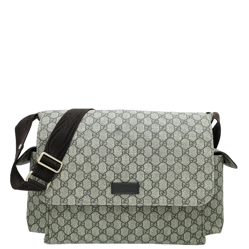 New Styles Just In Gucci Ebony GG Supreme Baby Changing Bag Fashion-Forward Bags, Now On Sale New Styles Just In Gucci Ebony GG Supreme Baby Changing Bag Fashion-Forward Bags, Now On Sale