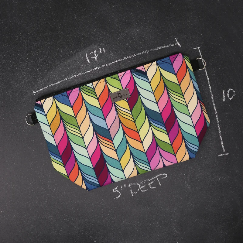 Clearance Sale, All Cheap Large Zip Top Project Bag with Crossbody Strap in Plaited Palette Limited-Time Sale On Trendy Handbags – Don't Miss Out Clearance Sale, All Cheap Large Zip Top Project Bag with Crossbody Strap in Plaited Palette Limited-Time Sale On Trendy Handbags – Don't Miss Out