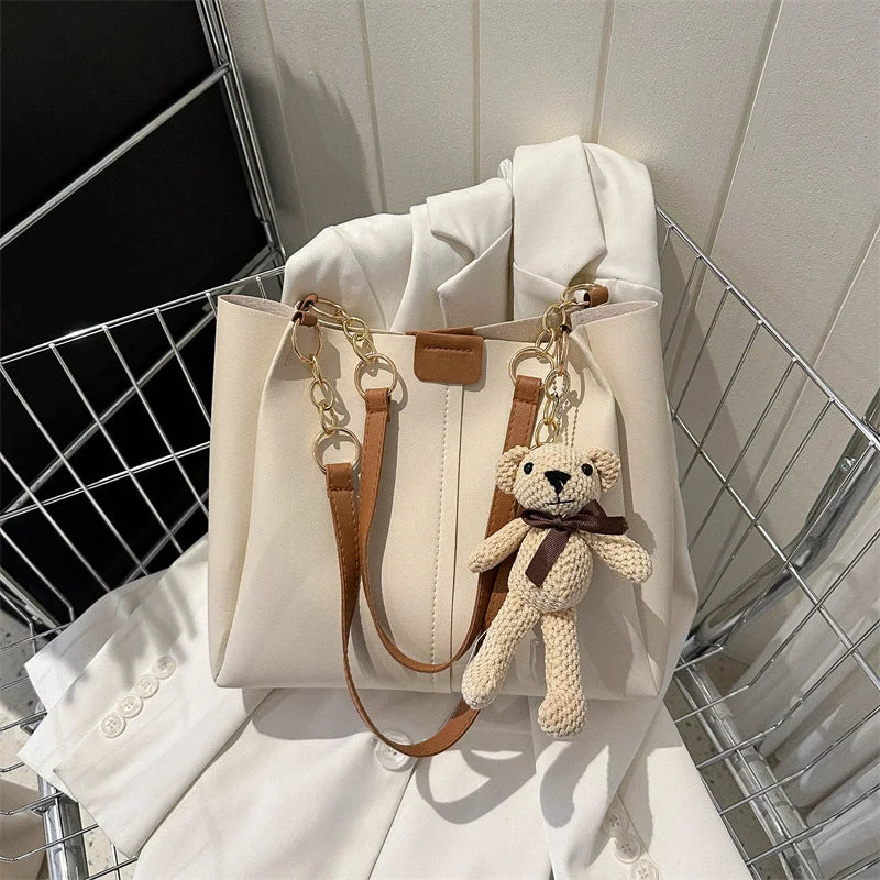 Vintage Style Deals Wholesale PU Large Capacity Bag Shoulder Bag JDC-SD MingS001 High-End Handbags At Affordable Prices Vintage Style Deals Wholesale PU Large Capacity Bag Shoulder Bag JDC-SD MingS001 High-End Handbags At Affordable Prices