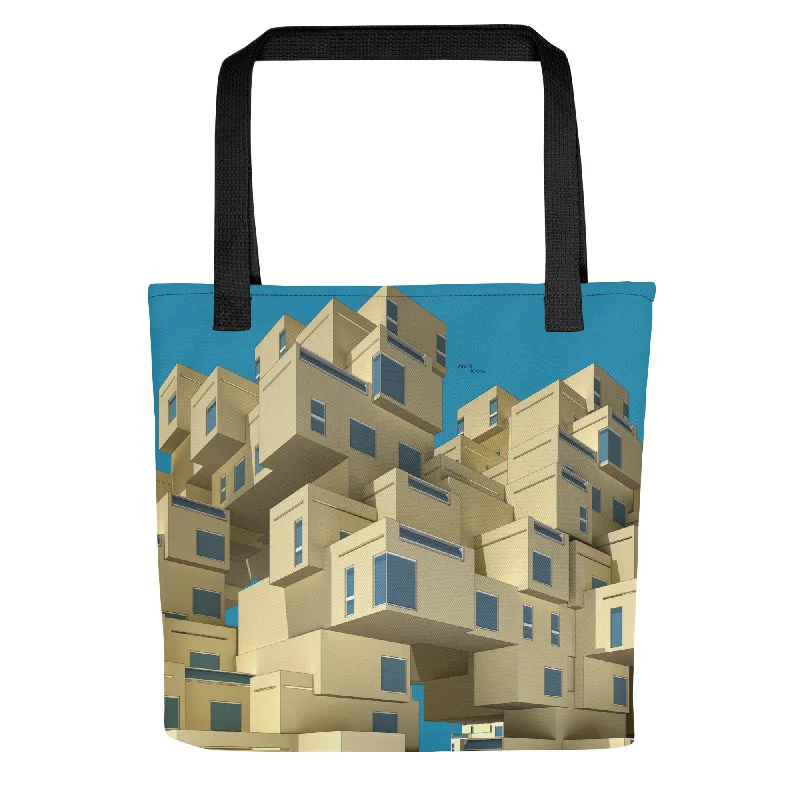 Evening Events Habitat '67 Tote Bags Premium Handbags With A Touch Of Elegance