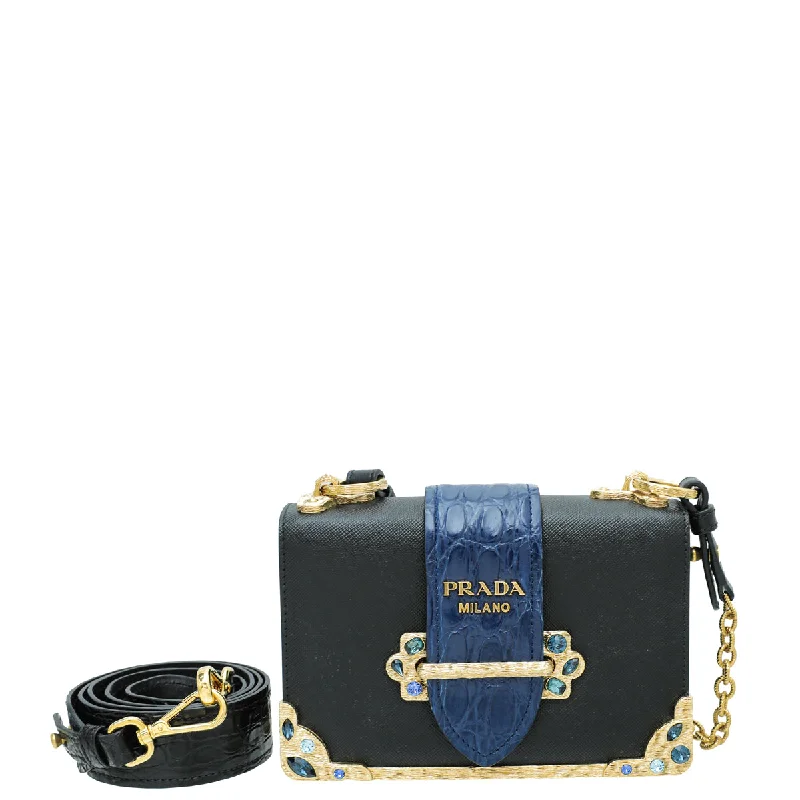 Luxury Bags On Sale Prada Bicolor Crystal Cahier Bag Affordable Elegance, Grab Yours Luxury Bags On Sale Prada Bicolor Crystal Cahier Bag Affordable Elegance, Grab Yours