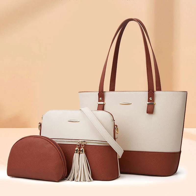 Unbeatable Deals Wholesale Shoulder Bag Three-Piece Set PU Shoulder Bags Must-Have Bags, Big Discounts Unbeatable Deals Wholesale Shoulder Bag Three-Piece Set PU Shoulder Bags Must-Have Bags, Big Discounts