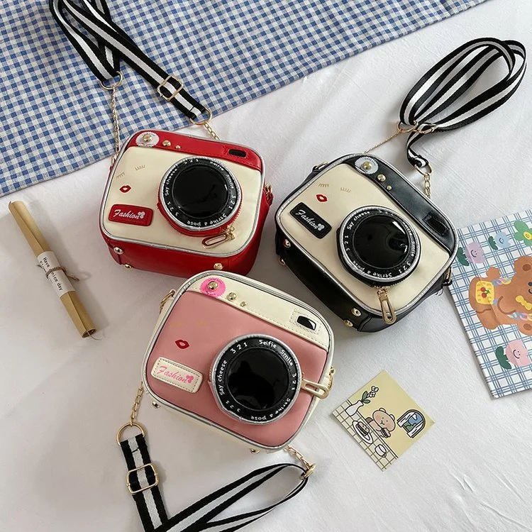 Elegant New Year Party Bags With Flash Sales Wholesale PU Cartoon Camera Bag Trendy Purses With Limited-Time Offers Elegant New Year Party Bags With Flash Sales Wholesale PU Cartoon Camera Bag Trendy Purses With Limited-Time Offers