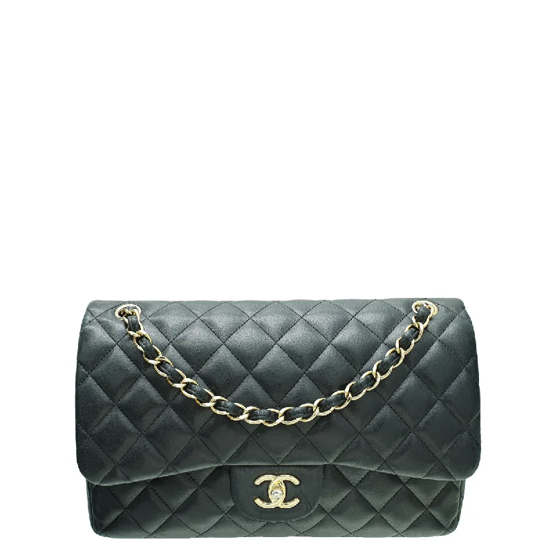 Discounted Designer Bags For Clearance Events Chanel Black CC Classic Double Flap Jumbo Bag Everyday Elegance At Lower Prices Discounted Designer Bags For Clearance Events Chanel Black CC Classic Double Flap Jumbo Bag Everyday Elegance At Lower Prices