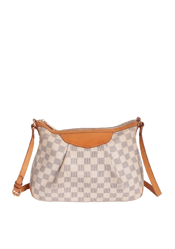 Comfort Meets Fashion DAMIER AZUR SIRACUSA PM Classic Bags, Exclusive Deals