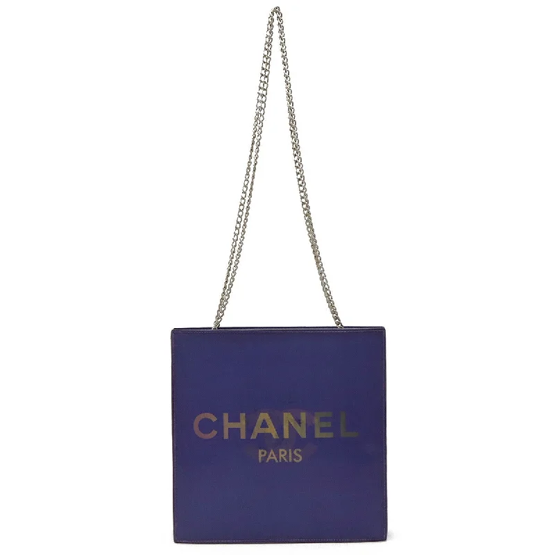Classic Elegance Sales Chanel Hologram Chain Shoulder Bag Purple Premium Bags At Special Prices Classic Elegance Sales Chanel Hologram Chain Shoulder Bag Purple Premium Bags At Special Prices