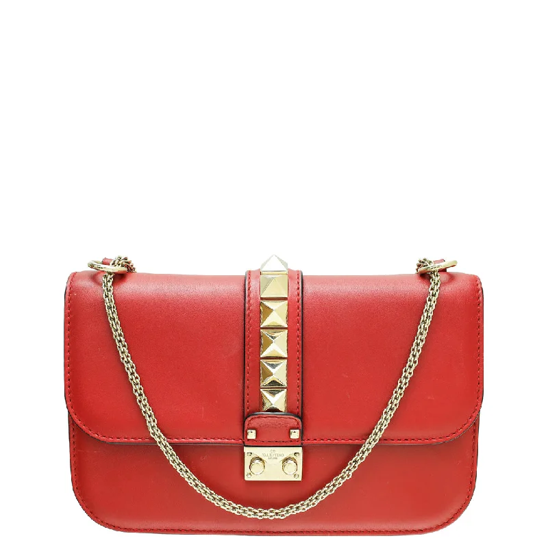 High-End Style Discounts Valentino Red Glam Lock Medium Shoulder Bag Unmissable Deals On Everyday Handbags High-End Style Discounts Valentino Red Glam Lock Medium Shoulder Bag Unmissable Deals On Everyday Handbags