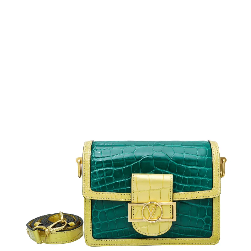 Hot Sale Louis Vuitton Bicolor Dauphine Crocodilian Mini Bag Shop Stylish Bags At Unbeatable Prices Hot Sale Louis Vuitton Bicolor Dauphine Crocodilian Mini Bag Shop Stylish Bags At Unbeatable Prices