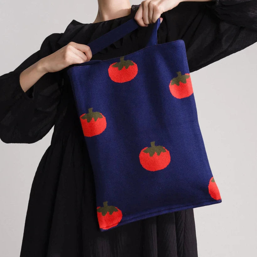 Fashion Forward, Function First All Over Tomato Tote Bag Everyday Bags, Budget-Friendly Fashion Forward, Function First All Over Tomato Tote Bag Everyday Bags, Budget-Friendly