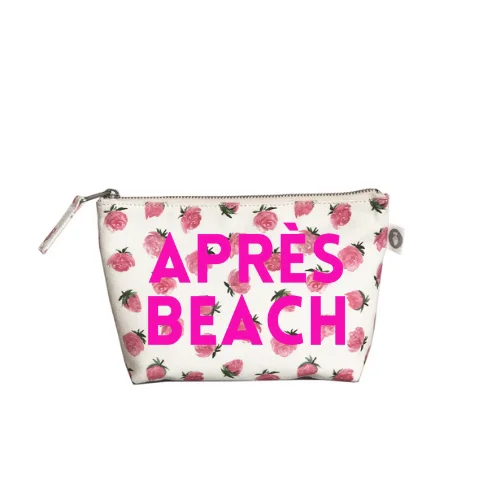 Functional Bags For Busy Moms And Dads Makeup Bag White Floral with Neon Pink APRES BEACH Limited-Time Sale On Trendy Handbags – Don't Miss Out Functional Bags For Busy Moms And Dads Makeup Bag White Floral with Neon Pink APRES BEACH Limited-Time Sale On Trendy Handbags – Don't Miss Out