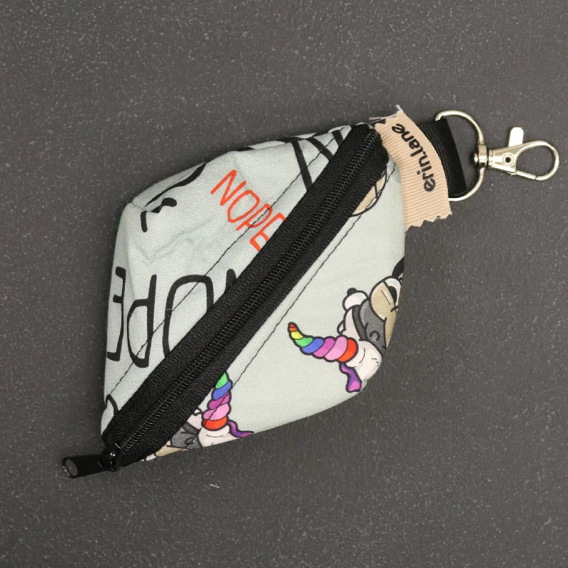Dive Into Trendy Styles Notions Gem Key Fob for Knitters and Crocheters in Larry "Nope." Stylish Totes, Exclusive Savings