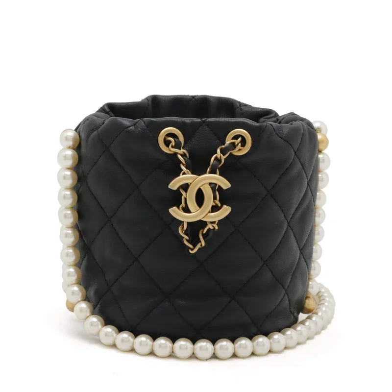 Catch Every Fashion Trend Chanel Leather Faux Pearl Chain Shoulder Bag Premium Handbags With A Touch Of Elegance Catch Every Fashion Trend Chanel Leather Faux Pearl Chain Shoulder Bag Premium Handbags With A Touch Of Elegance