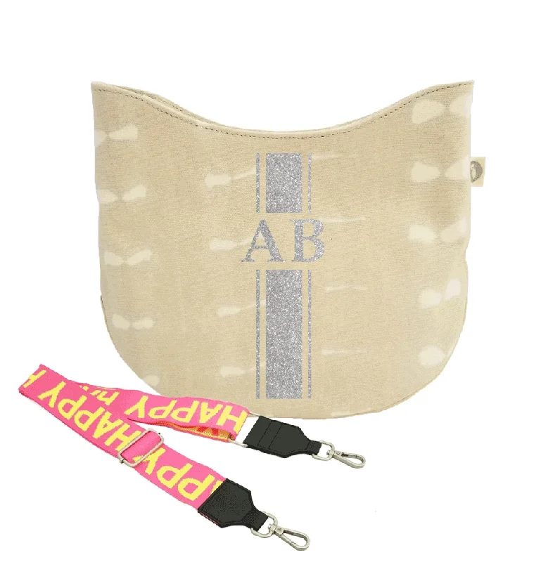 Timeless Style Promotions Monogram Stripe City Bag: Stone Shibori Flash Sale On Handbags