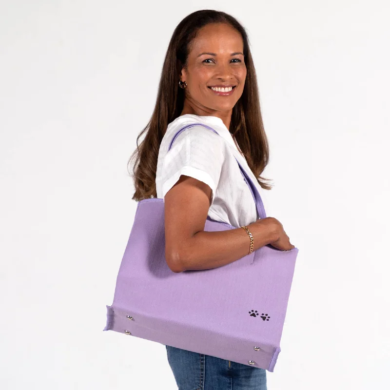 Take Me Everywhere Paw Canvas Tote Limited-Stock Handbag Sale For A Stylish Look