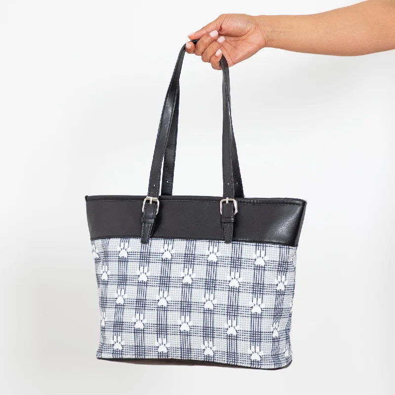 Classic Paw Print Canvas Tote Affordable Elegance, Grab Yours Now